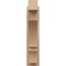 Ekena Millwork 5 1/2-in W x 14-in D x 26-in H Balboa Block Rough Cedar Woodgrain TimberThane Outlooker, Primed Tan OUTUR055X14X26BOA44RCPR - alternate 6